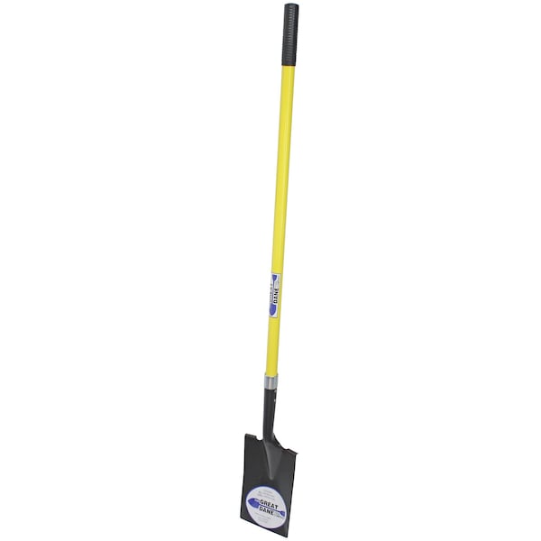 Tear-Off Spade W/ Fulcrum, Smooth Edge, Long Figerglass Handle, 4PK